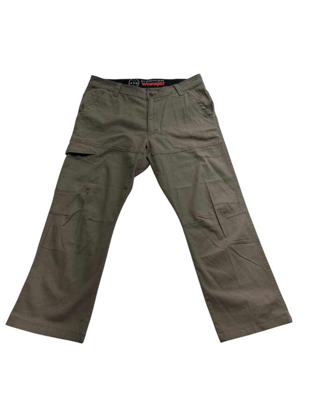 Wrangler ATG Rugged Utility Cargo Pants Mens Size 36x28 Hemmed Stretch Work